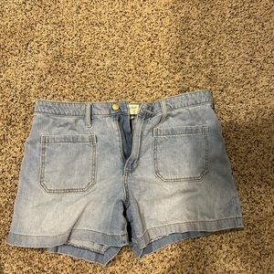 High waisted shorts